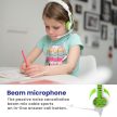 BuddyPhones School+ sztereó headset zöld-fehér (BP-SCHOOLP-GREEN)
