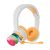 BuddyPhones School+ sztereó Bluetooth headset sárga-fehér (BT-BP-SCHOOLP-YELLOW)