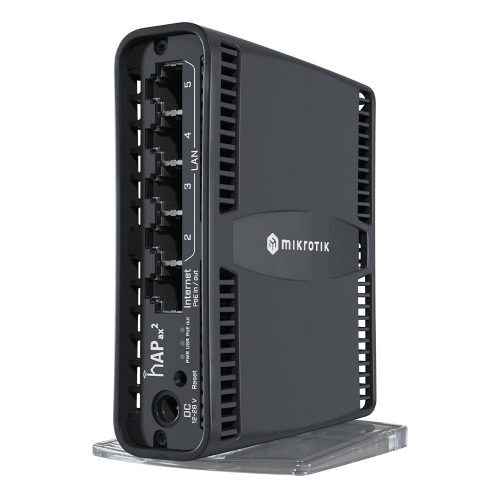 MikroTik hAP ax2 Dual Band Wi-Fi 6 router (C52IG-5HAXD2HAXD-TC)