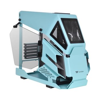   Thermaltake AH T200 Turquoise Micro táp nélküli ház kék (CA-1R4-00SBWN-00)