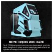 Thermaltake AH T200 Turquoise Micro táp nélküli ház kék (CA-1R4-00SBWN-00)