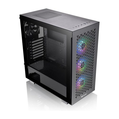 Thermaltake V350 TG ARGB Air táp nélküli ablakos ház fekete (CA-1S3-00M1WN-03)