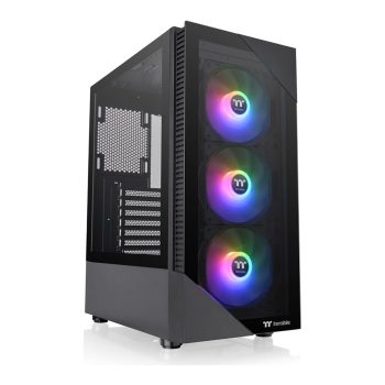   Thermaltake View 200 TG ARGB táp nélküli ablakos ház fekete (CA-1X3-00M1WN-00)