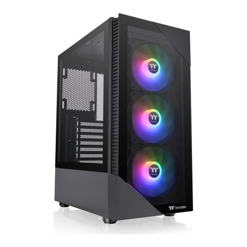 Thermaltake View 200 TG ARGB táp nélküli ablakos ház fekete (CA-1X3-00M1WN-00)