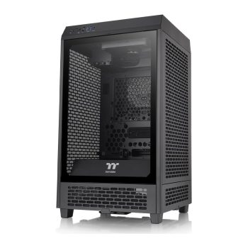   Thermaltake The Tower 200 táp nélküli mini-ITX ház fekete (CA-1X9-00S1WN-00)