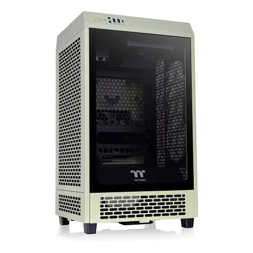 Thermaltake The Tower 200 Matcha Green táp nélküli mini-ITX ház zöld (CA-1X9-00SEWN-00)