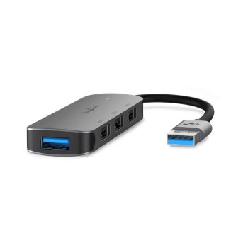 Nedis 4 portos USB HUB 2.0/3.2 (CCGB61210GY01)