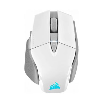   Corsair M65 RGB ULTRA vezeték nélküli súlyozható FPS Gaming egér fehér (CH-9319511-EU2)