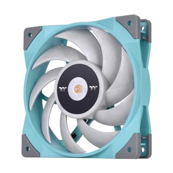   Thermaltake TOUGHFAN 12 High Static Pressure Radiator ventilátor szürke-türkiz (CL-F117-PL12TQ-A)