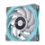 Thermaltake TOUGHFAN 12 High Static Pressure Radiator ventilátor szürke-türkiz (CL-F117-PL12TQ-A)