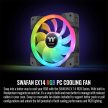 Thermaltake SWAFAN EX14 RGB TT Premium Edition ventilátor fekete-fehér 3db (CL-F144-PL14SW-A)