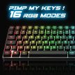 Spirit Of Gamer ELITE K70 vezeték nélküli Gaming billentyűzet fekete (CLA-EK70HU)
