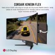 45" Corsair Xeneon 45WQHD240 ívelt OLED monitor fekete (CM-9030001-PE)