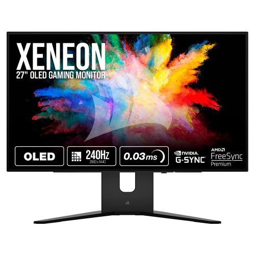 27" Corsair Xeneon 27QHD240 OLED monitor fekete (CM-9030002-PE)