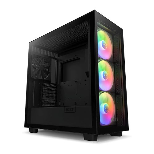 NZXT H7 Elite táp nélküli ablakos ház matt fekete (CM-H71EB-02)