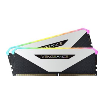   16GB 3600MHz DDR4 RAM Corsair Vengeance RGB RT (2x8GB) (CMN16GX4M2Z3600C18W)