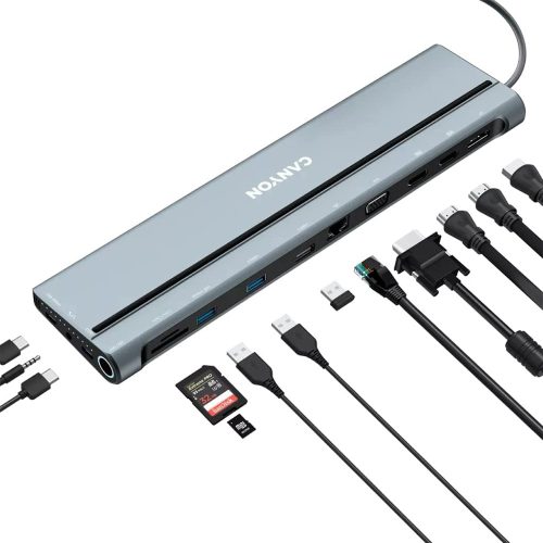 Canyon CNS-HDS90 14 portos USB-C Hub