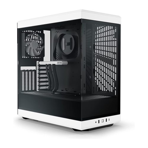 HYTE Y40 táp nélküli ablakos ház fehér-fekete (CS-HYTE-Y40-BW)