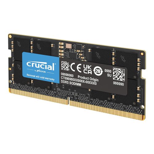 16GB 4800MHz DDR5 notebook RAM Crucial CL40 (CT16G48C40S5)