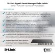 D-Link 24 portos POE Gigabit Ethernet Switch (DGS-1210-28P/E)