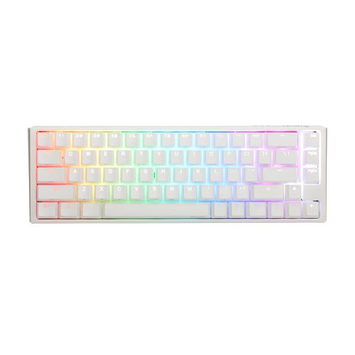 Ducky One 3 SF Cherry MX Blue billentyűzet fehér (DKON2167ST-CHUALPWWWSC1)