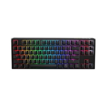   Ducky One 3 RGB TKL Cherry MX Speed Silver billentyűzet fekete (DKON2187ST-PHUALCLAWSC1)