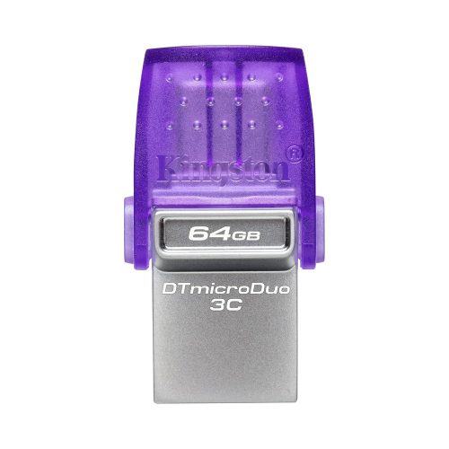 Kingston DataTraveler microDuo 3C USB 3.2 Gen1 C/USB 3.2 Gen1 A Pendrive 64GB (DTDUO3CG3/64GB)