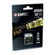 Emtec SpeedIN Pro 256GB microSDXCmemóriakártya + adapter (ECMSD256GXC10SP)