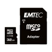 Emtec Classic 32GB microSDXC memóriakártya + adapter (ECMSDM32GHC10CG)
