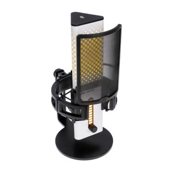  Endgame Gear XSTRM RGB kardioid kondenzátor USB mikrofon fehér (EGG-XST-WHT)