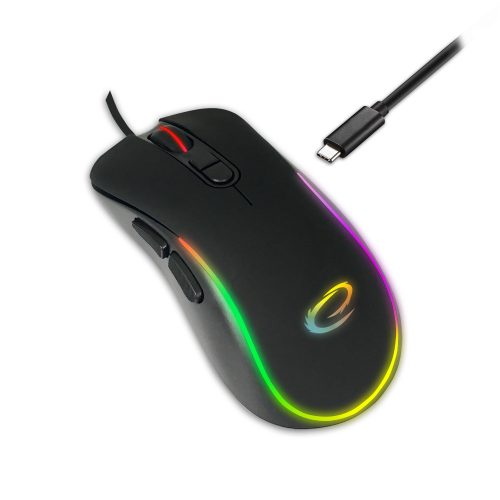Esperanza Hesperis USB-C Gamer optikai egér (EGM303)