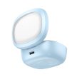 HOCO EQ6 bluetooth fülhallgató SZTEREO (v5.3, TWS, mikrofon + töltőtok) VILÁGOSKÉK