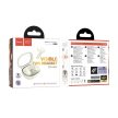HOCO EQ6 bluetooth fülhallgató SZTEREO (v5.3, TWS, mikrofon + töltőtok) Fehér