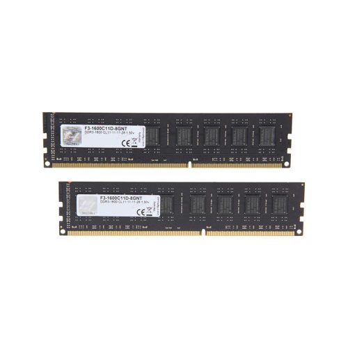 8GB 1600MHz DDR3 RAM G. Skill Value CL11 (2x4GB) (F3-1600C11D-8GNT)