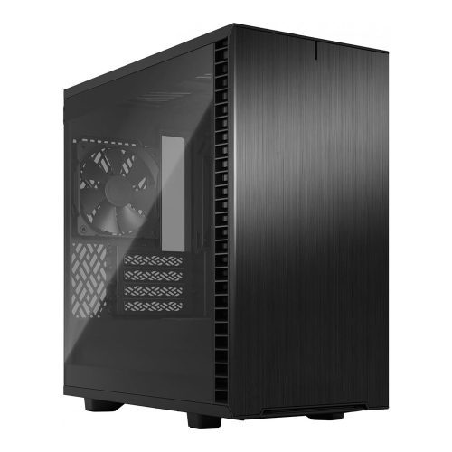 Fractal Design Define 7 Mini Black TG Light Tint táp nélküli ablakos ház fekete (FD-C-DEF7M-02)