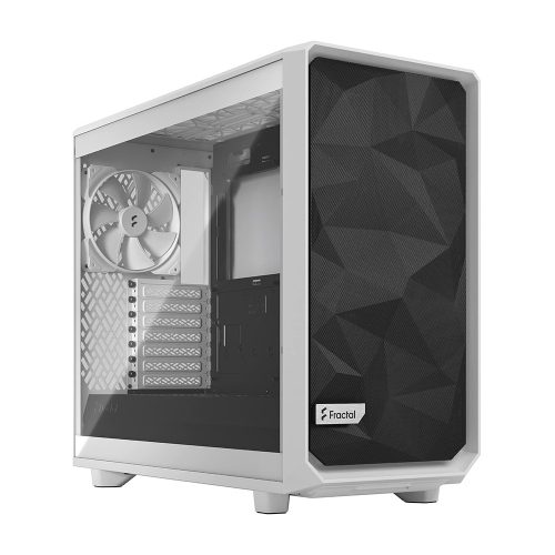 Fractal Design Meshify 2 Lite White TG Clear Tint táp nélküli ablakos ház fehér (FD-C-MEL2A-04)