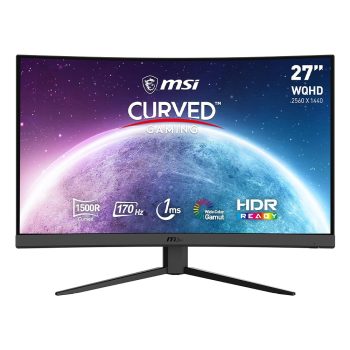 27" MSI G27CQ4 E2 ívelt Gaming monitor fekete
