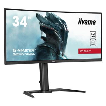  34" iiyama Curved Gaming 1500R ívelt LCD monitor (GB3467WQSU-B5)