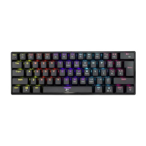 White Shark GK-2022B/BL-HU SHINOBI Outemu Blue Gaming billentyűzet fekete
