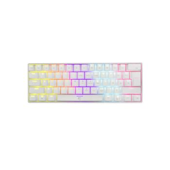   White Shark GK-2022W/BR-US SHINOBI Outemu Brown US Gaming billentyűzet fehér