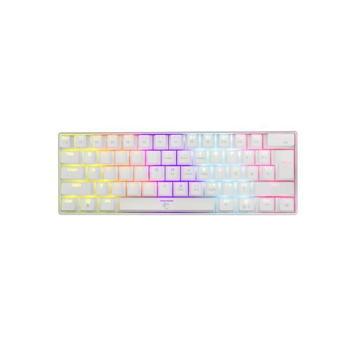 White Shark GK-2022W/BR-US SHINOBI Outemu Brown US Gaming billentyűzet fehér