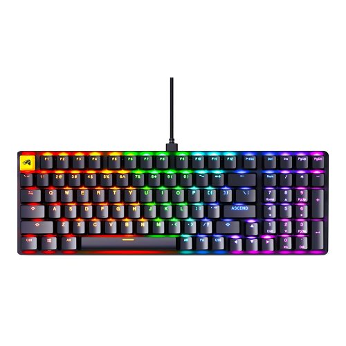 Glorious GMMK 2 Full-Size Fox Switch billentyűzet US-kiosztás fekete (GLO-GMMK2-96-FOX-B)