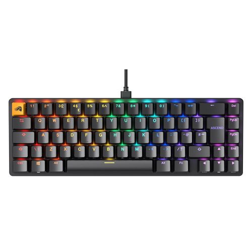 Glorious GMMK 2 Full-Size Fox Switch billentyűzet DE-kiosztás fekete (GLO-GMMK2-96-FOX-ISO-B-DE)