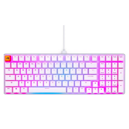 Glorious GMMK 2 Full-Size Fox Switch billentyűzet US-kiosztás fehér (GLO-GMMK2-96-FOX-W)