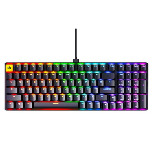 Glorious GMMK 2 Full-Size Barebone billentyűzet ANSI-kiosztás fekete (GLO-GMMK2-96-RGB-B)