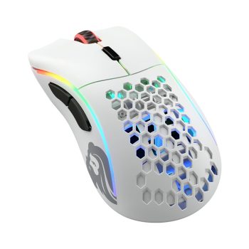   Glorious Model D vezeték nélküli Gaming egér matt fehér (GLO-MS-DW-MW)