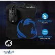 Nedis GMMP110BK optikai Gaming egér és egérpad fekete-kék