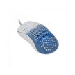 White Shark GMP-2201 Megalodon optikai gaming egér és egérpad fehér-kék