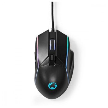 Nedis GMWD510BK Gaming egér fekete