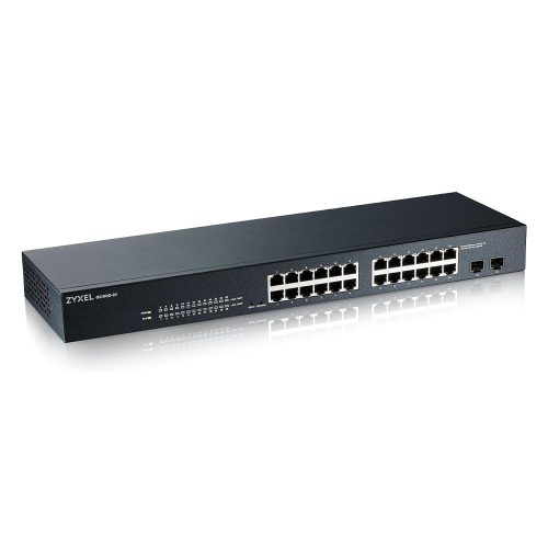 ZyXEL GS1900-24v2 24port GbE LAN smart menedzselhető switch (GS1900-24-EU0102F)